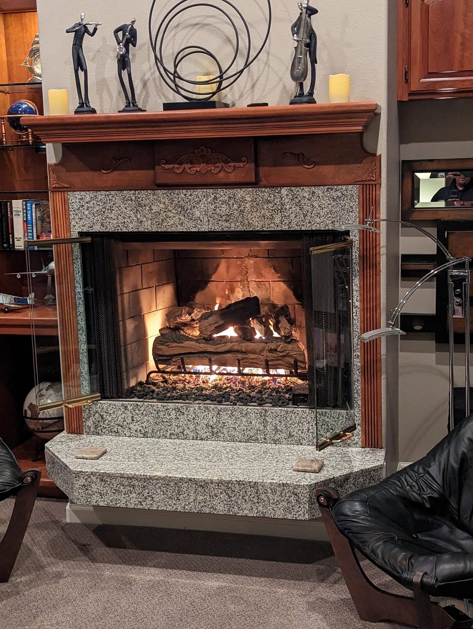 Fireplace Cleaning - related work